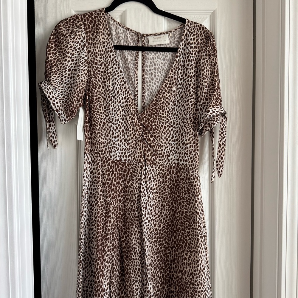 NWT Auguste Cheetah Print Dress